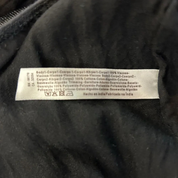 Free People Jezebel Bodysuit Small Thong LS Black Deep V Festival Concert‎ - Picture 12 of 15